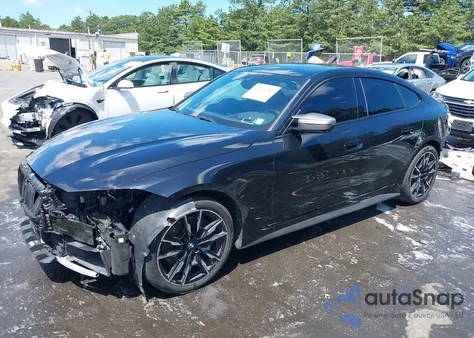 2022 BMW M440I Gran Coupe xDrive z USA, uszkodzony, nr VIN WBA13AW0XNFN15775